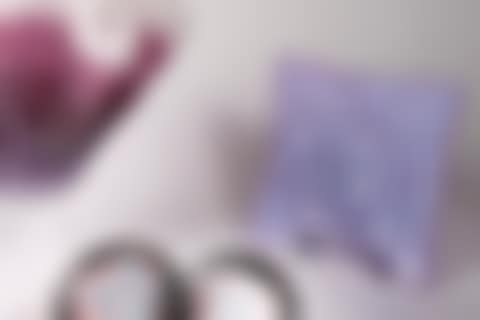 Group of Nine Lavender Glass Dishes (preview)
