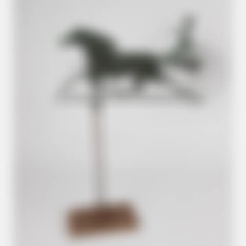 American Horse and Sulky Weathervane (preview)