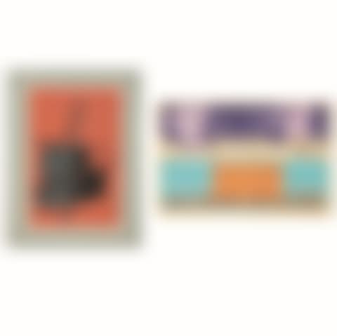 Two Decorative Lithographic Prints (preview)