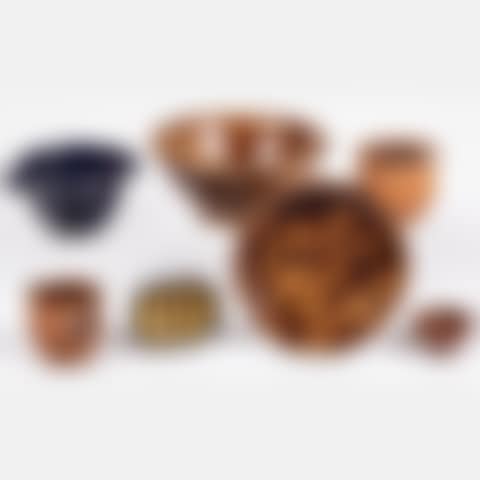 A Collection of Sponge Ware Bowls (preview)