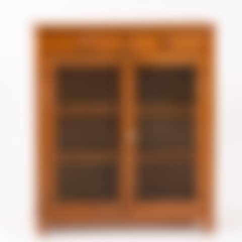 American Cherry and Pierced Tin Pie Safe (preview)