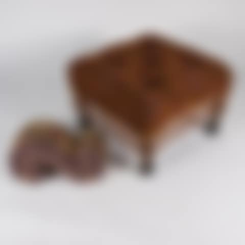 Mackenzie Childs Style Ottoman (preview)