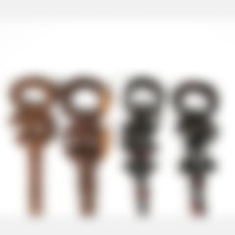 African Wood Animal Form Walking Sticks (preview)