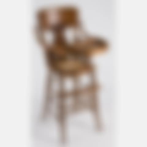 American Carved Oak High Chair (preview)
