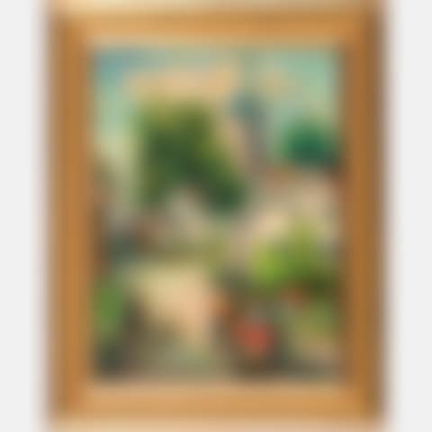 Village Scene with Figures (preview)