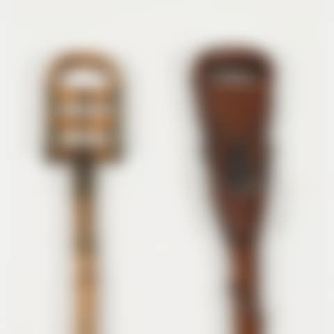 African Carved Spectator"s Walking Stick (preview)