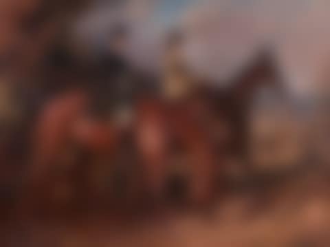 Going to The Meet, Captain. F. G Chamberlin and his sister on Mousehold Heath, Norwich (preview)