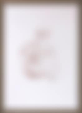 Picture of a Simple Framed Traditional Nude Drawing (t.45) (preview)