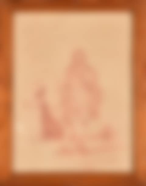 Portrait of a great lord at the top of a staircase (preview)