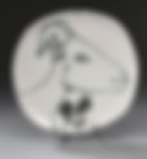 Goat"s head in profile (preview)