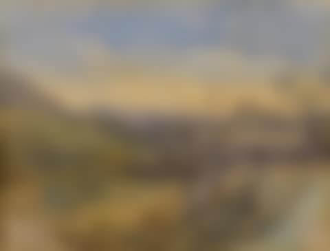 Near the Amby Valley, Crémieu in the distance (preview)