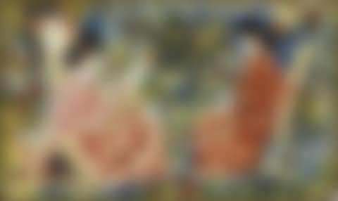 Two seated women (preview)