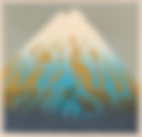 Mount Taranaki (Blue, Silver & Grey) (preview)