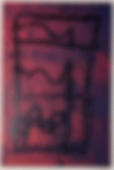 Sand Drawing Red Violet (Unframed) (preview)