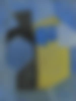 Composition in blue, black and yellow (preview)