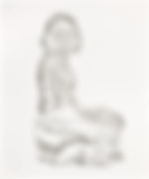 Monica Sitting, Robe Half Off (W.P.I. P90L04) (preview)