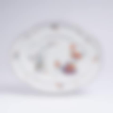 Quatrefoil plate "Yellow Tiger" (preview)