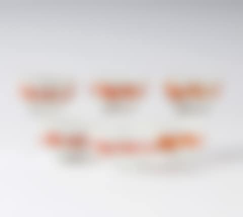Set of 6 cups from the service with the "Red Dragon" (preview)