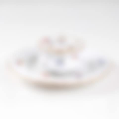 Inkwell with scattered flower decoration (preview)