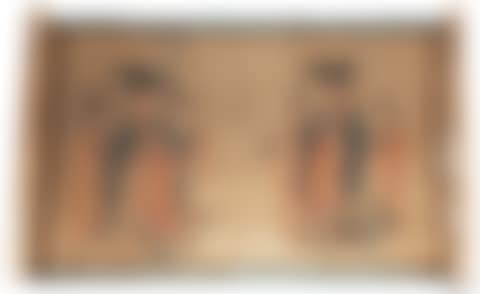 Monumental transverse scroll "13 Emperors" 十三帝 (preview)