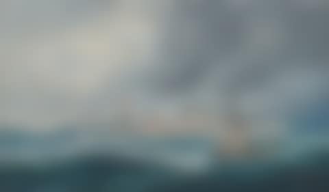 Portrait of the steamship Helene Menzell with a pilot boat (preview)