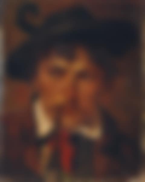 Young Tyrolean with a pipe (preview)