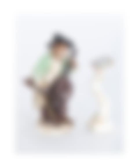 Figure "Bass violinist" from the "Affenkapelle" (preview)