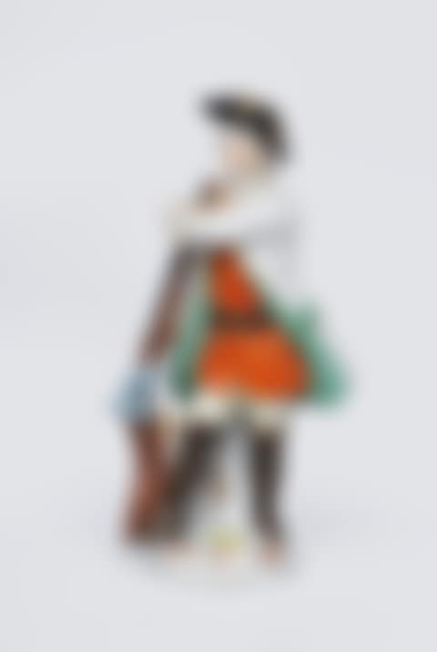 Miniature figure "Hunter with rifle" (preview)