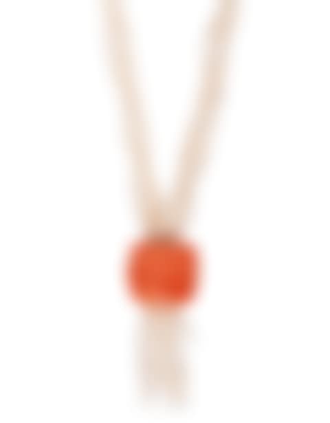 Seed bead necklace with antique coral jewelry (preview)