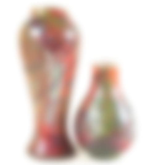 Two Okra glass vases (preview)