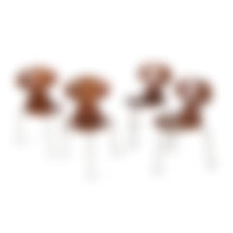 Suite de 4 chaises 3100 dites "Fourmi" (preview)