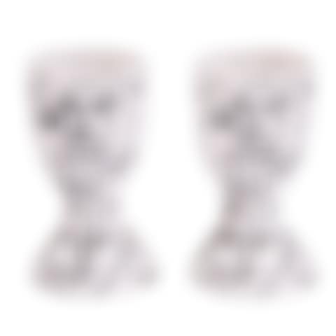 Pair of glazed ceramic vases-sculptures (preview)