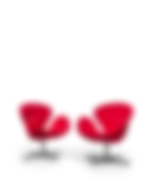 Pair of "Swan" swivel chairs, "Model 3320" (preview)