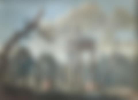 View of figures in ruins (preview)