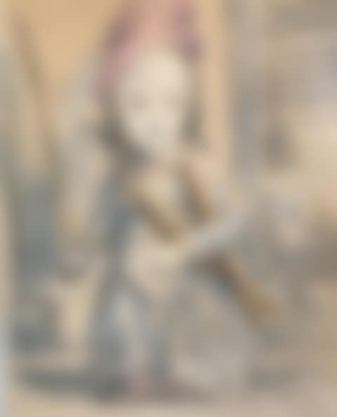 Little girl with baguettes (preview)