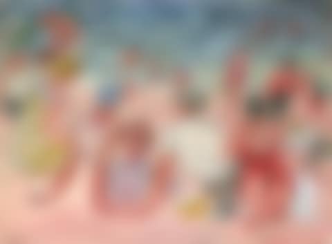 On the beach of sablettes (preview)