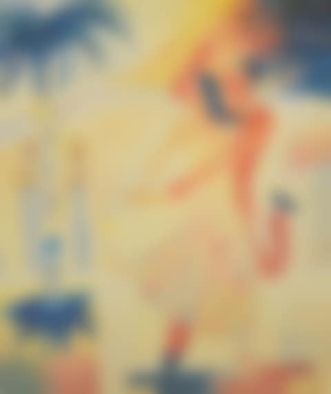 Vase of Flowers, Dancers, Diving into a Pool (preview)