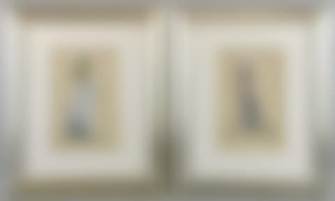 Set of four French fashion engravings (preview)