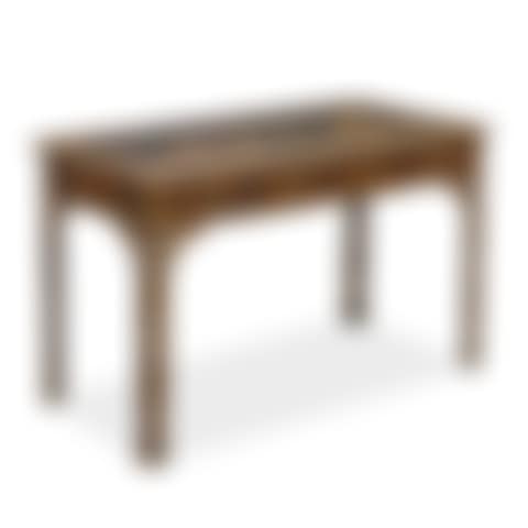 A GEORGE II STYLE CHINOISERIE DECORATED LIBRARY TABLE (preview)