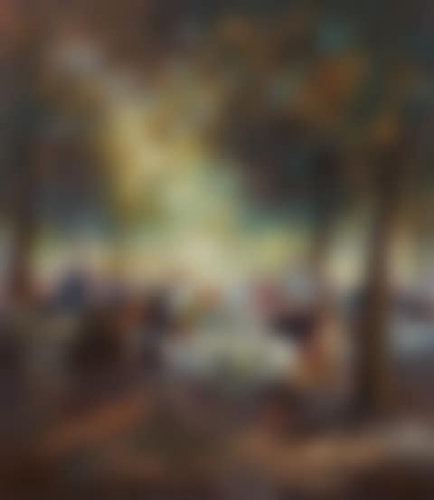 Café in the Munich Hofgarten (preview)