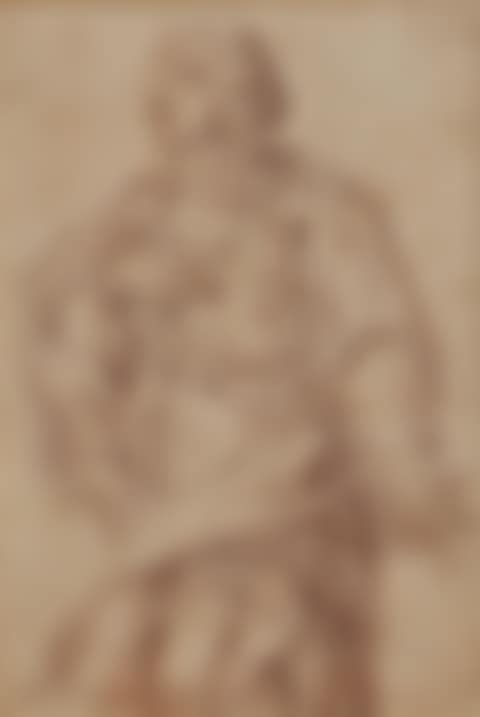 Portrait of a robed figure (preview)