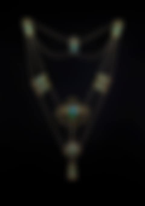 An important gold and enamel necklace (preview)