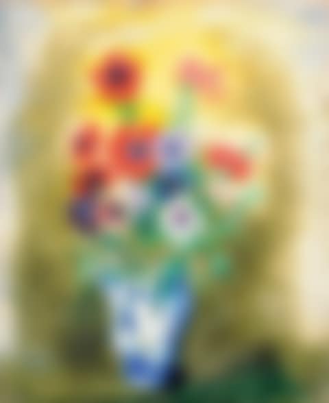 Reuven Rubin; Flowers (preview)