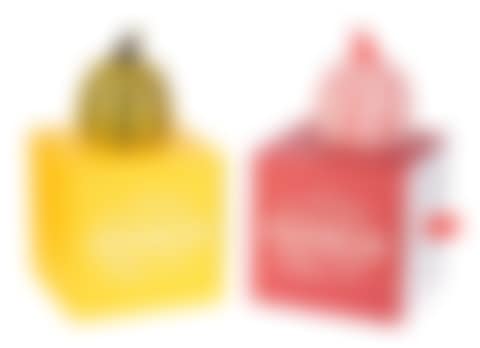 Yellow pumpkin and red pumpkin (preview)