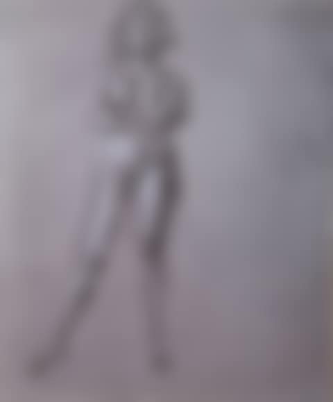 Standing Nude with Crossed Arms (preview)
