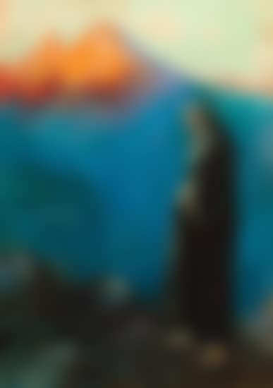 Lesser Ury Moses in front of Mount Sinai (preview)