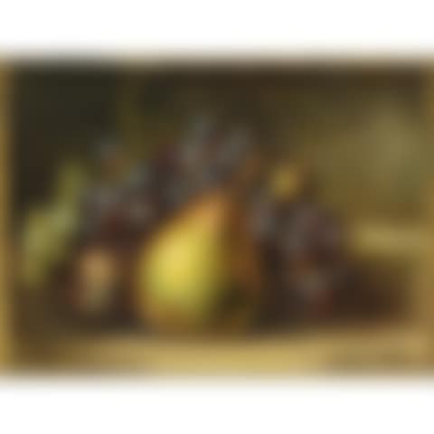 Still life with pears and bunch of grapes (preview)
