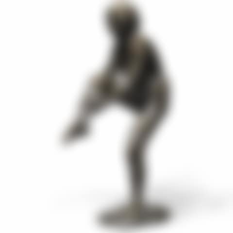 Dancer putting on her stockings (preview)