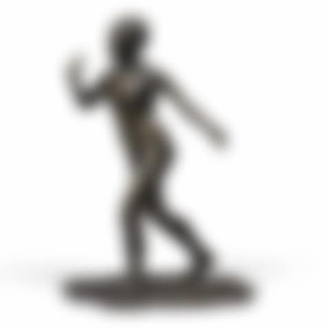 Dancer saluting (preview)