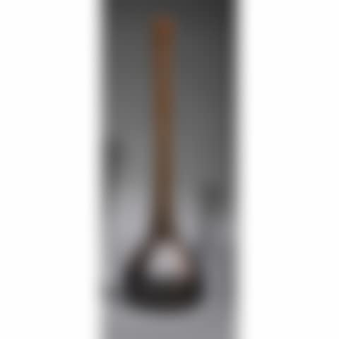 Soliflore vase with long tubular neck and spherical body (preview)